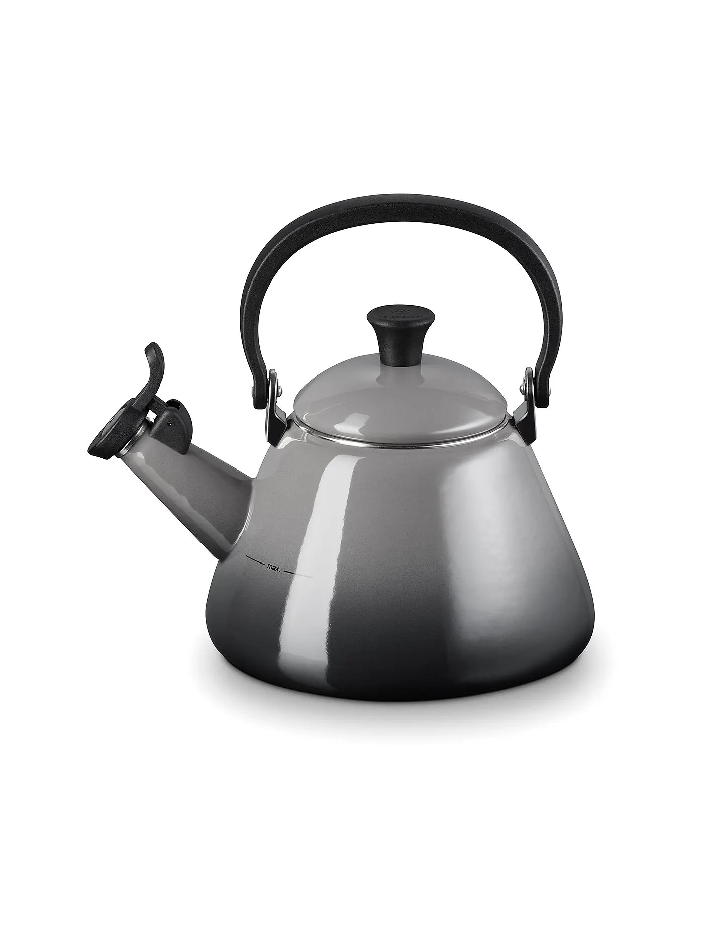 LE CREUSET | Wasserkessel Kone 1,6l Nectar | grau